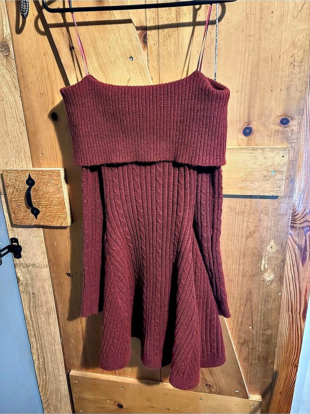 Windsor Wrapped Up Cute Off-The-Shoulder Dress Mini Dress